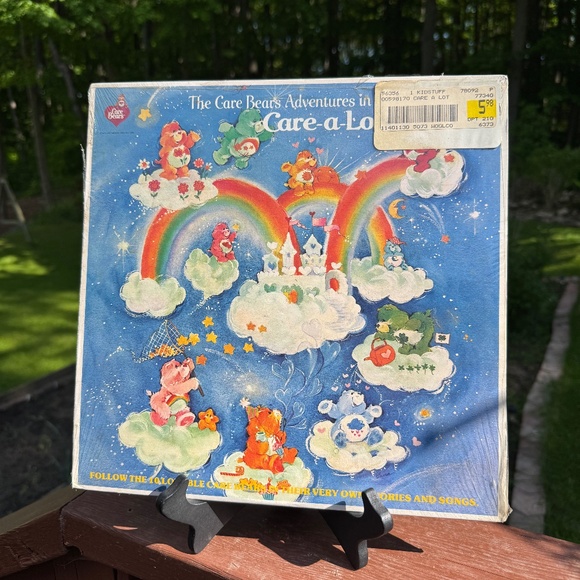 Vintage Sealed Care Bears Adventures In Care-a-lot Vinyl - Picture 1 of 3